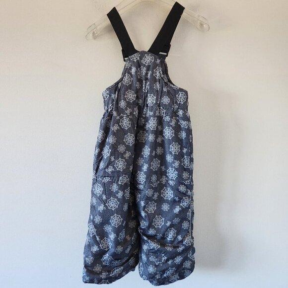 *SOLD* MARVEL | Spyder-man snow pants bib gray red sz 4T - Picture 2 of 5
